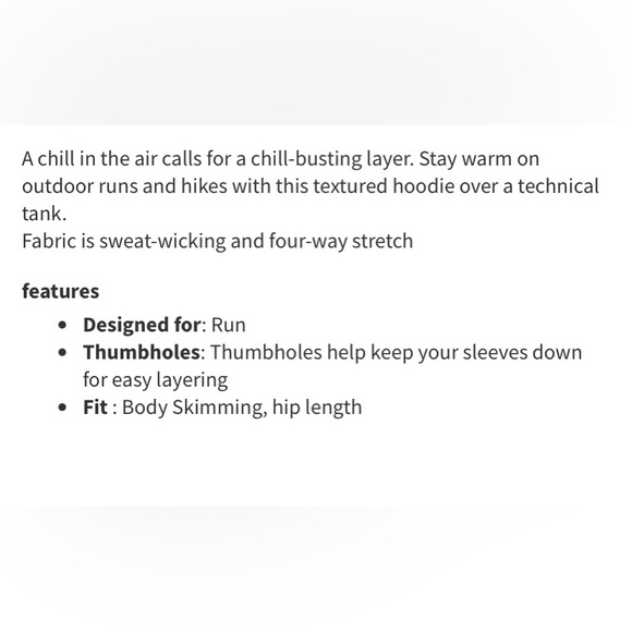 LULULEMON Black Rest Less Hoodie Size 8 - Picture 3 of 11